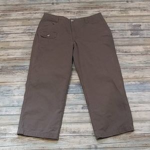Columbia Brown Khaki Capri